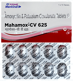 Mahamox Cv 625 Tablet 10