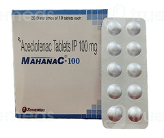 Mahanac 100 Tablet 10