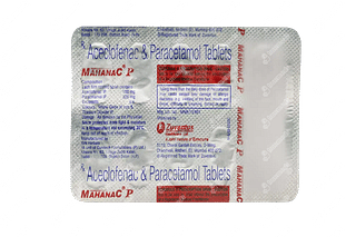 Mahanac P 100/325 MG Tablet 10