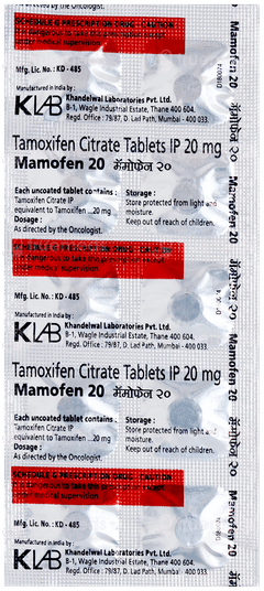 Mamofen 20 Tablet 10
