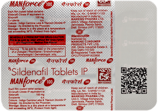 Manforce 100Mg Tablet 4