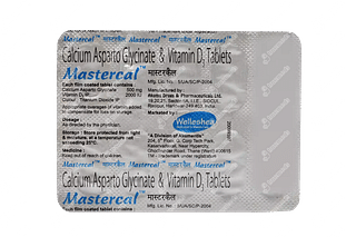 Mastercal 500 Mg/2000iu Tablet 10