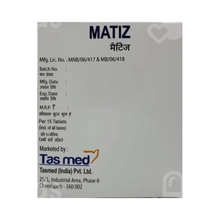 Matiz 15 MG Tablet 10
