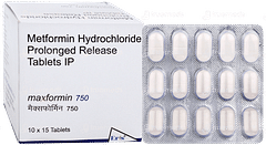 Maxformin 750 Tablet 15