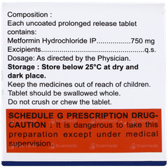 Maxformin 750 Tablet 15