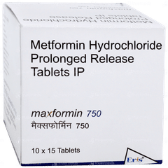 Maxformin 750 Tablet 15