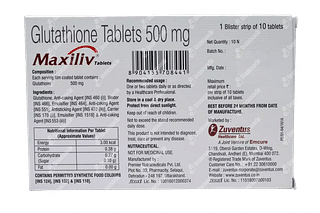 Maxiliv 500 MG Tablet 10