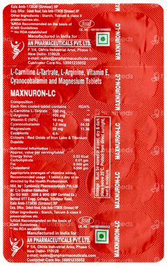 Maxnuron Lc Tablet 10