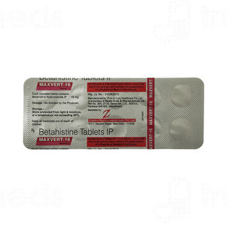 Maxvert 16mg Tablet 10