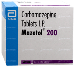 Mazetol 200 Tablet 10 Mazetol 200 Tablet 10