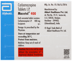 Mazetol 400 Tablet 10