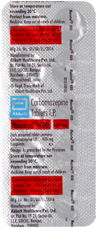 Mazetol 400 Tablet 10