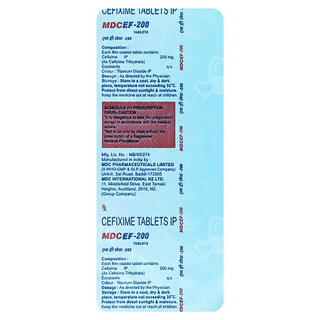 Mdcef 200 Mg Tablet 10