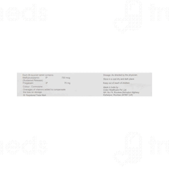 Meaxon Pg 75 Mg/750mcg Tablet 10