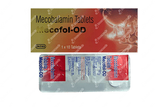 Mecofol Od 1500 MCG Tablet 10