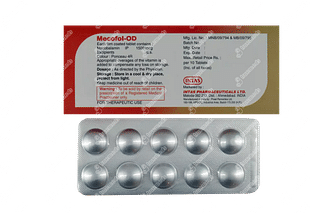 Mecofol Od 1500 MCG Tablet 10