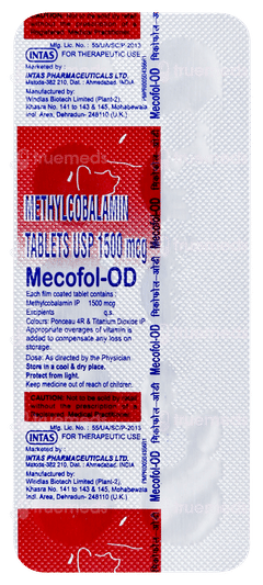 Mecofol Od Tablet 10