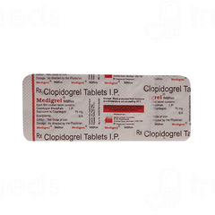 Medigrel 75 MG Tablet 10 Medigrel 75 MG Tablet 10