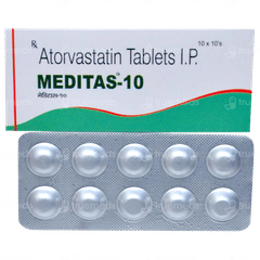 Meditas 10 Mg Tablet 10