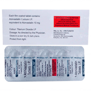 Meditas 10 Mg Tablet 10