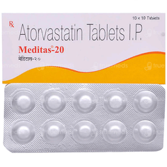 Meditas 20 Mg Tablet 10
