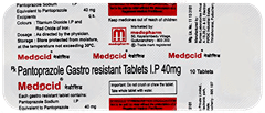 Medocid 40 Mg Tablet 10 Medocid 40 Mg Tablet 10