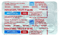 Medomol 500 Tablet 15