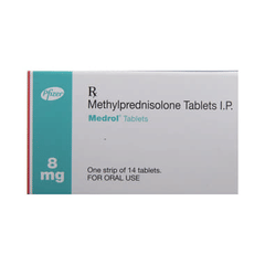 Medrol 8mg Tablet 14