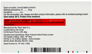 Medrol 8mg Tablet 14