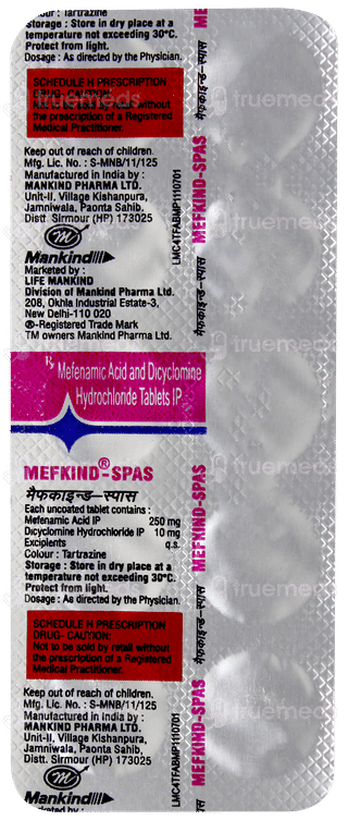 Mefkind Spas Tablet 10