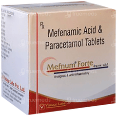 Mefnum Forte 500/450 Mg Tablet 10