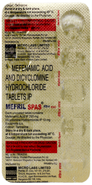 Mefril Spas Tablet 10