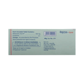 Meftal 500 Tablet 10