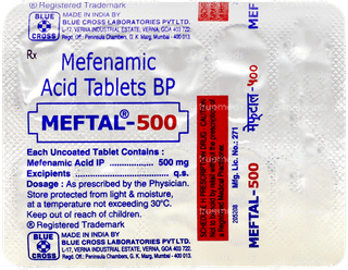 Meftal 500 Tablet 10