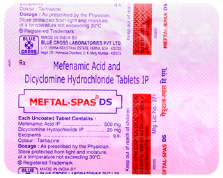 Meftal Spas Ds Tablet 10