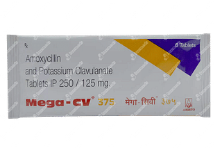 Mega Cv 250/125 MG Tablet 6