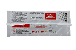 Mega Cv 250/125 MG Tablet 6