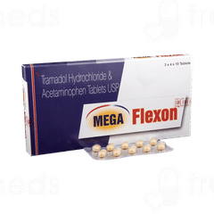 Mega Flexon 325/37.5 MG Tablet 10