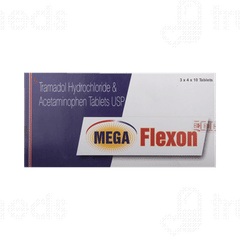 Mega Flexon 325/37.5 MG Tablet 10