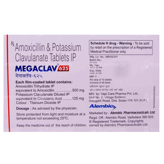 Megaclav 625 Tablet 10 Megaclav 625 Tablet 10