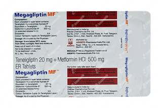 Megagliptin Mf 20/500 MG Tablet 10