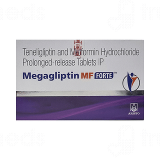 Megagliptin Mf Forte Tablet Er 10