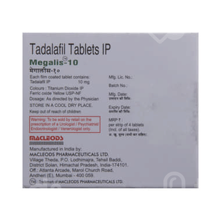Megalis 10 MG Tablet 4