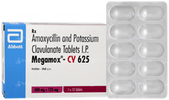 Megamox Cv 625 Tablet 10