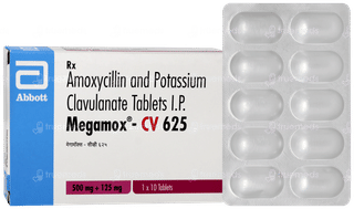 Megamox Cv 625 Tablet 10