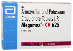 Megamox Cv 625 Tablet 10