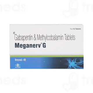 Meganerv G 300 Mg/500mcg Tablet 10