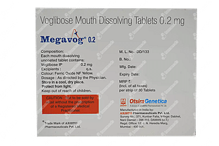 Megavog 0.2 MG Tablet Md 30