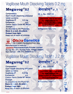 Megavog 0.2 Tablet 30 Megavog 0.2 Tablet 30