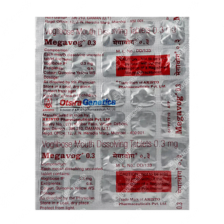 Megavog 0.3 MG Tablet Md 30